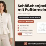 Schößchenjacke Schnittmuster kostenlos als PDF, SC1007